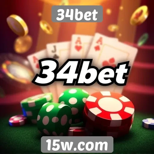 34bet oferece diversidade em jogos de cassino