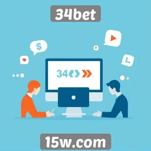 Avaliação do serviço de atendimento ao cliente 34bet