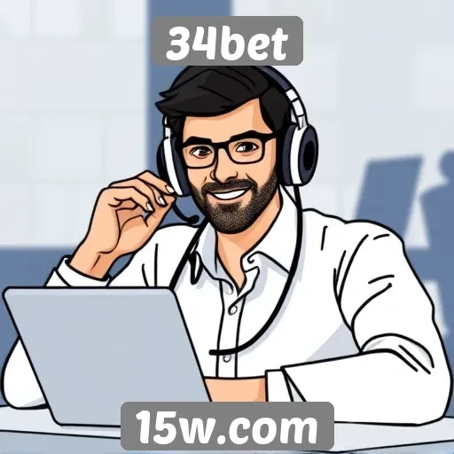 Avaliação do suporte ao cliente no 34bet