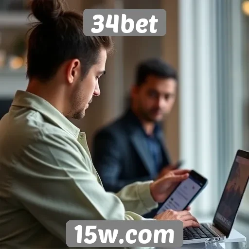 Treinamento e suporte ao cliente no 34bet