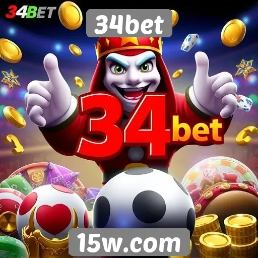 Diversidade de jogos disponíveis no 34bet para usuários