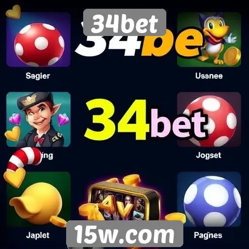 Análise dos jogos disponíveis no site 34bet