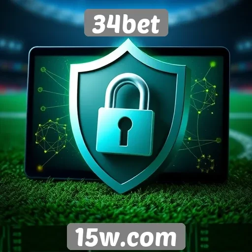 Análise de segurança no site 34bet