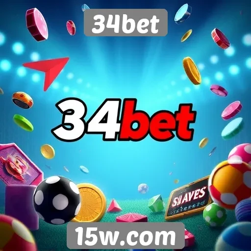 Variedade de jogos disponíveis no 34bet