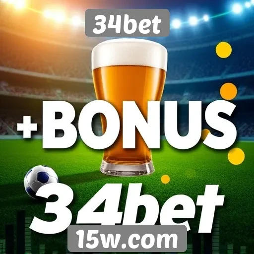 Novos bônus de boas-vindas disponíveis no 34bet